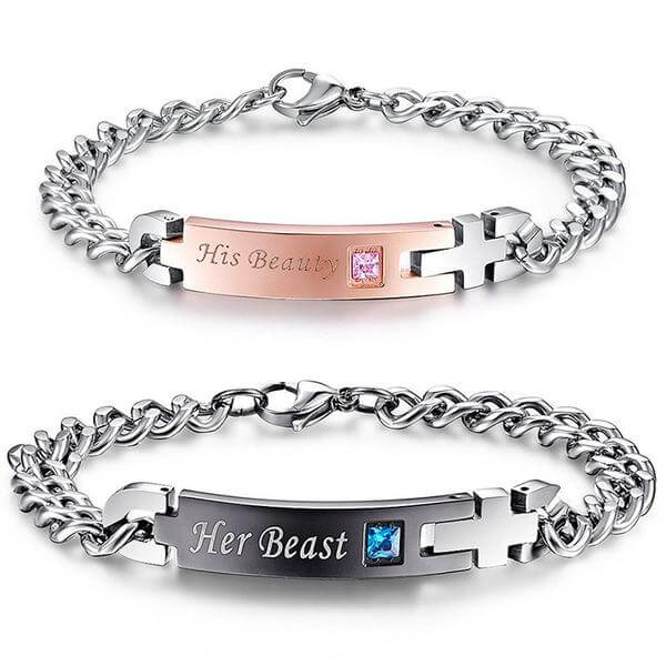 His Beauty and Her Beast Bracelet