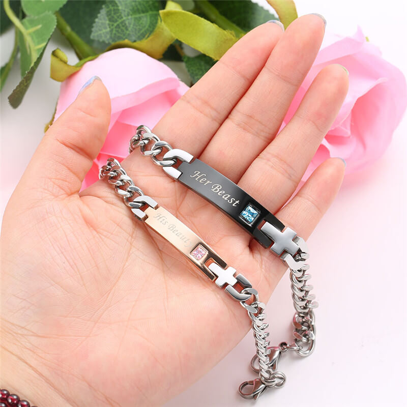 His Beauty and Her Beast Bracelet