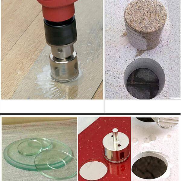 Diamond Coated Circular Drill Set