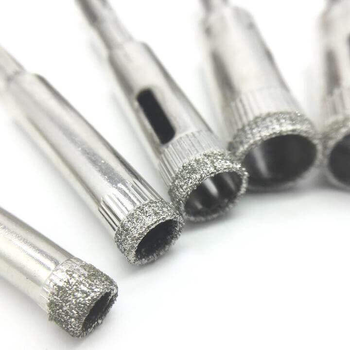 Diamond Coated Circular Drill Set