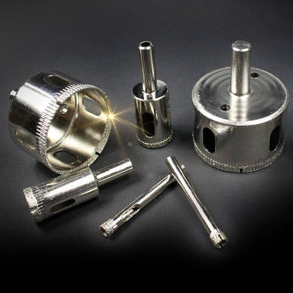 Diamond Coated Circular Drill Set