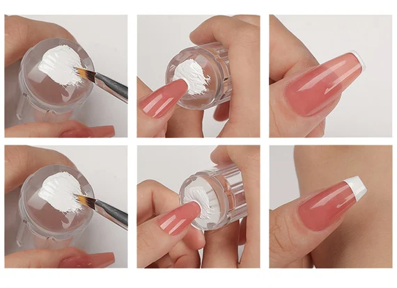 Silicone Nail Stamper (3 SETS)