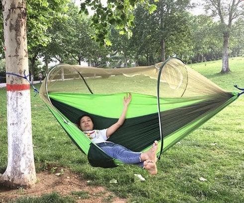 Bærbar hengekøye for camping