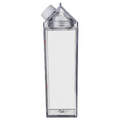 Clear water bottle