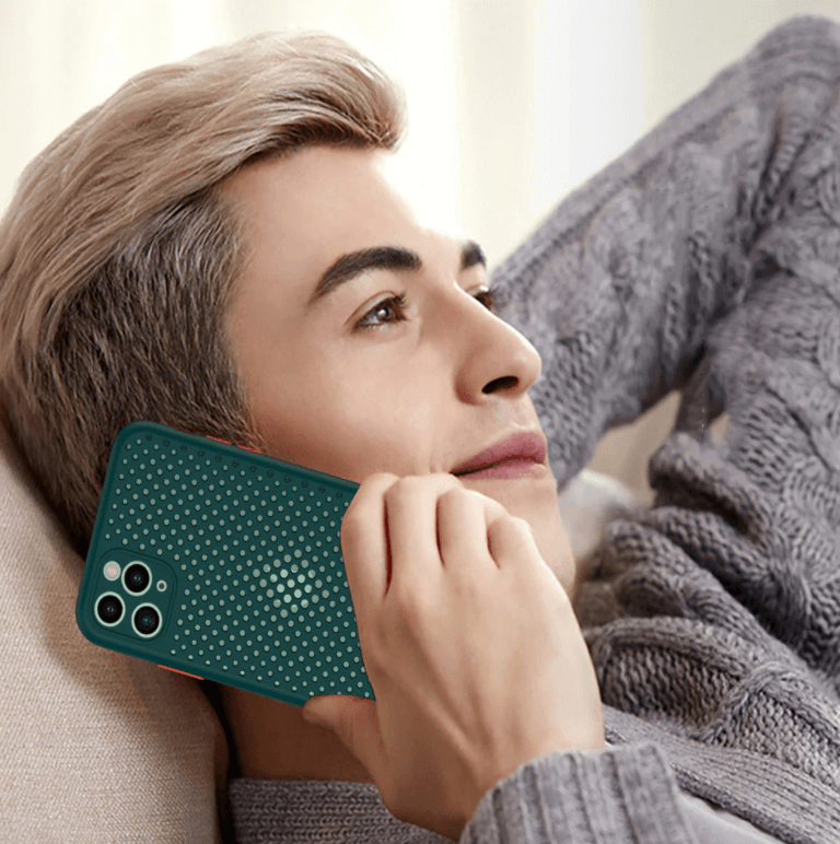Varmespredende telefondeksler