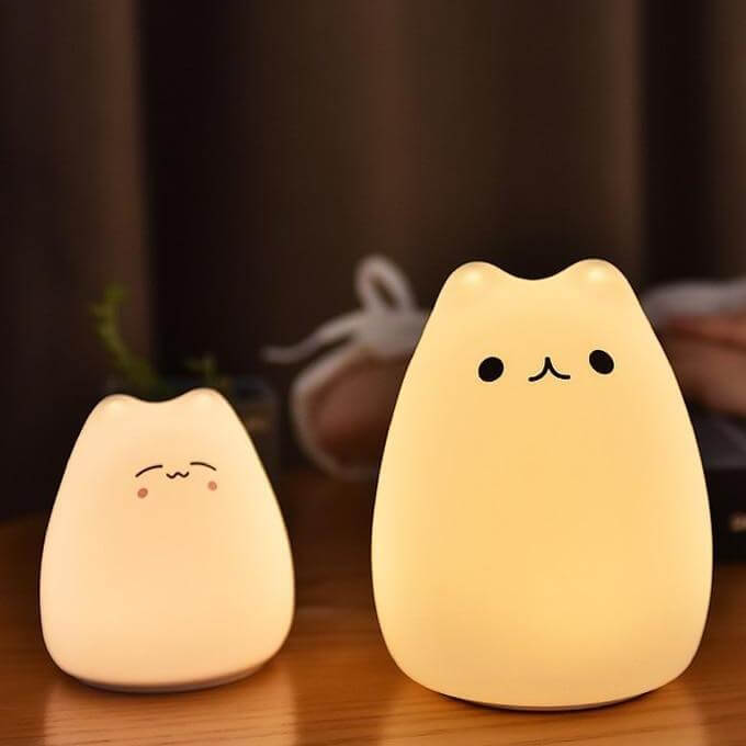 Cheeky Cat LED Lamp