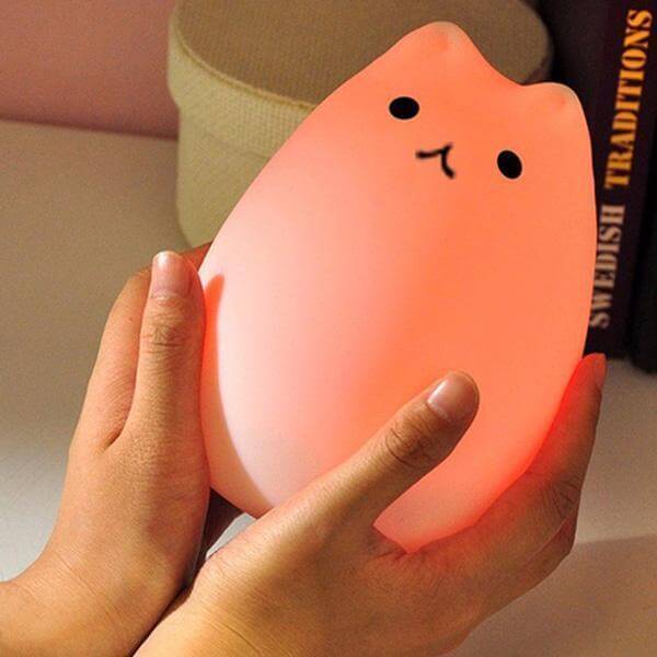Cheeky Cat LED Lamp