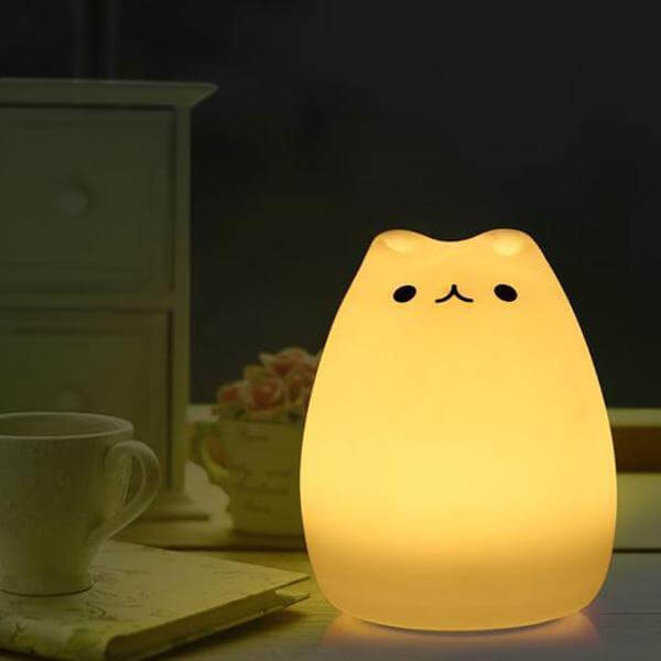 Cheeky Cat LED Lamp