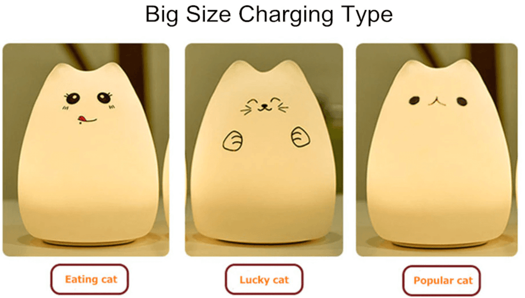 Cheeky Cat LED Lamp
