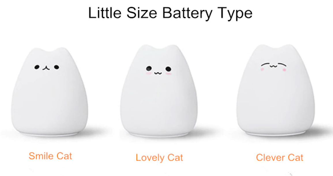Cheeky Cat LED Lamp