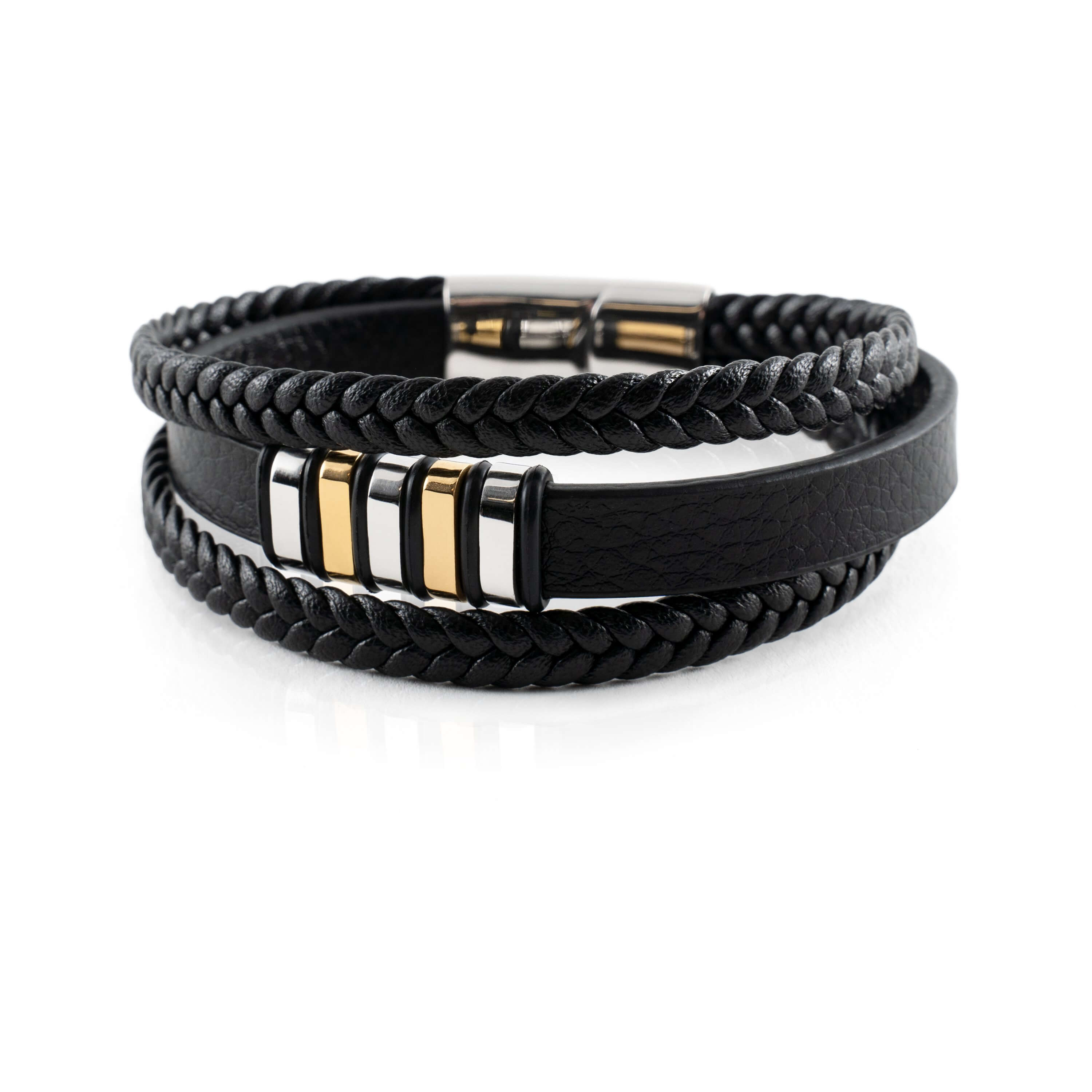 Stylish Genuine Leather Bracelets For Men