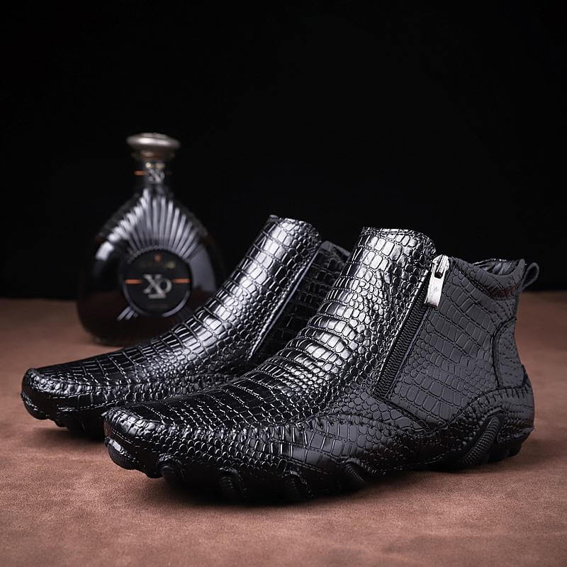 Cow Leather Chelsea Boots