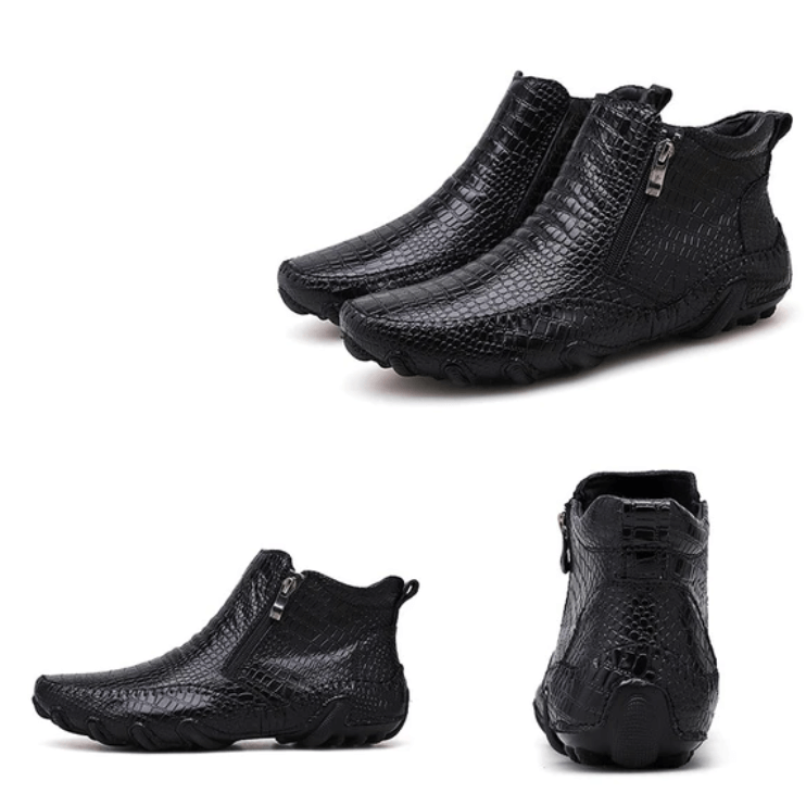 Cow Leather Chelsea Boots