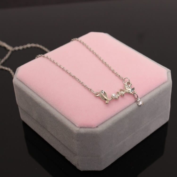 LOVE Pearl Necklace
