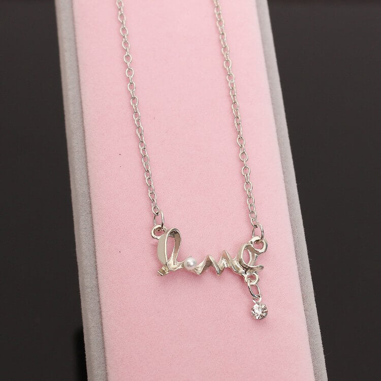LOVE Pearl Necklace