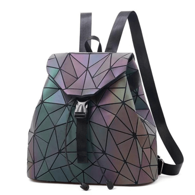 Luminous Geometric Backpack