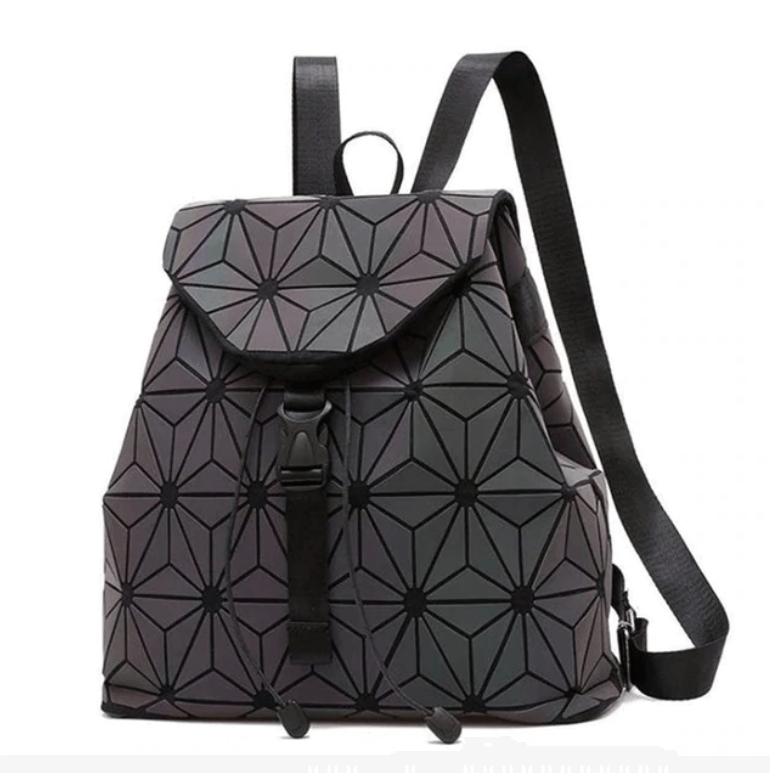Luminous Geometric Backpack