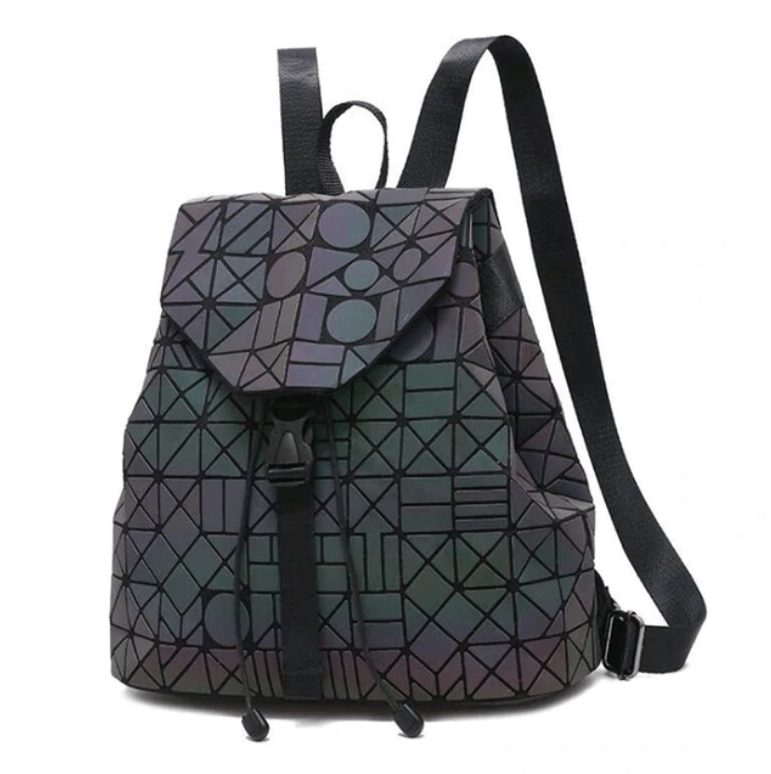 Luminous Geometric Backpack