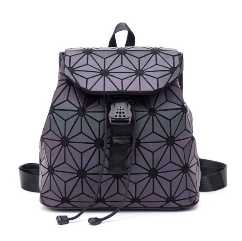 Luminous Geometric Backpack