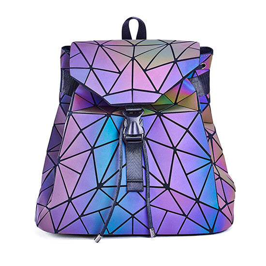 Luminous Geometric Backpack