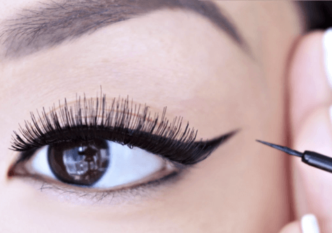 Magnetic eyelash set