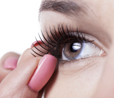 Magnetic eyelash set