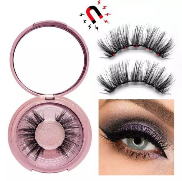 Magnetic eyelash set