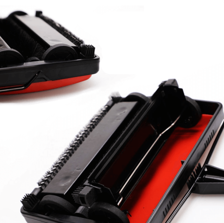 Manual carpet and floor sweeper
