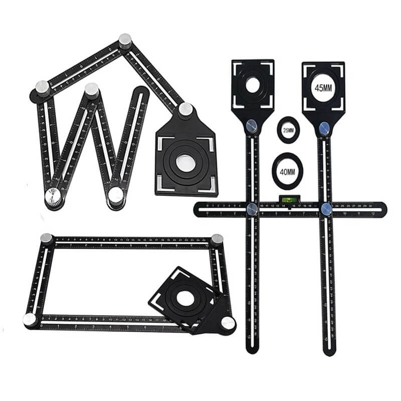 Multifunctional Metal Angle Ruler
