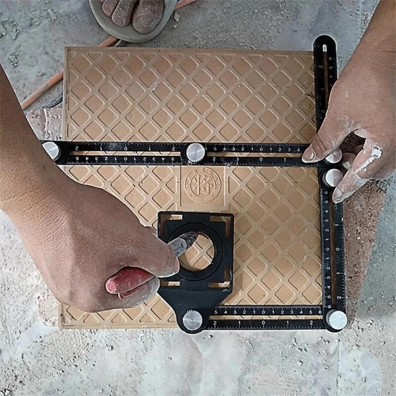Multifunctional Metal Angle Ruler