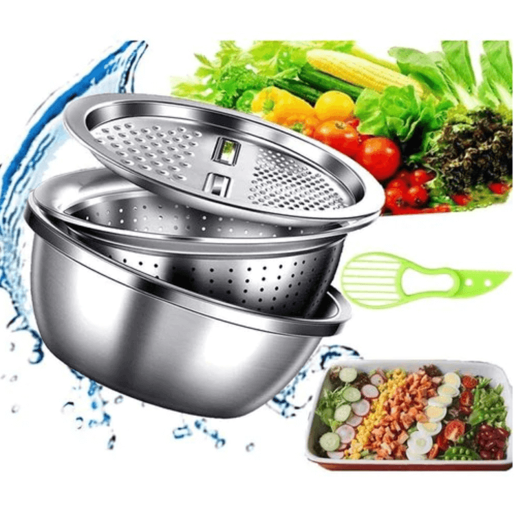 Multifunctional Stainless Steel Vegetable Chopper