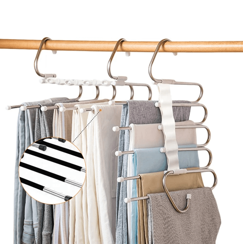 Multifunctional trouser rack
