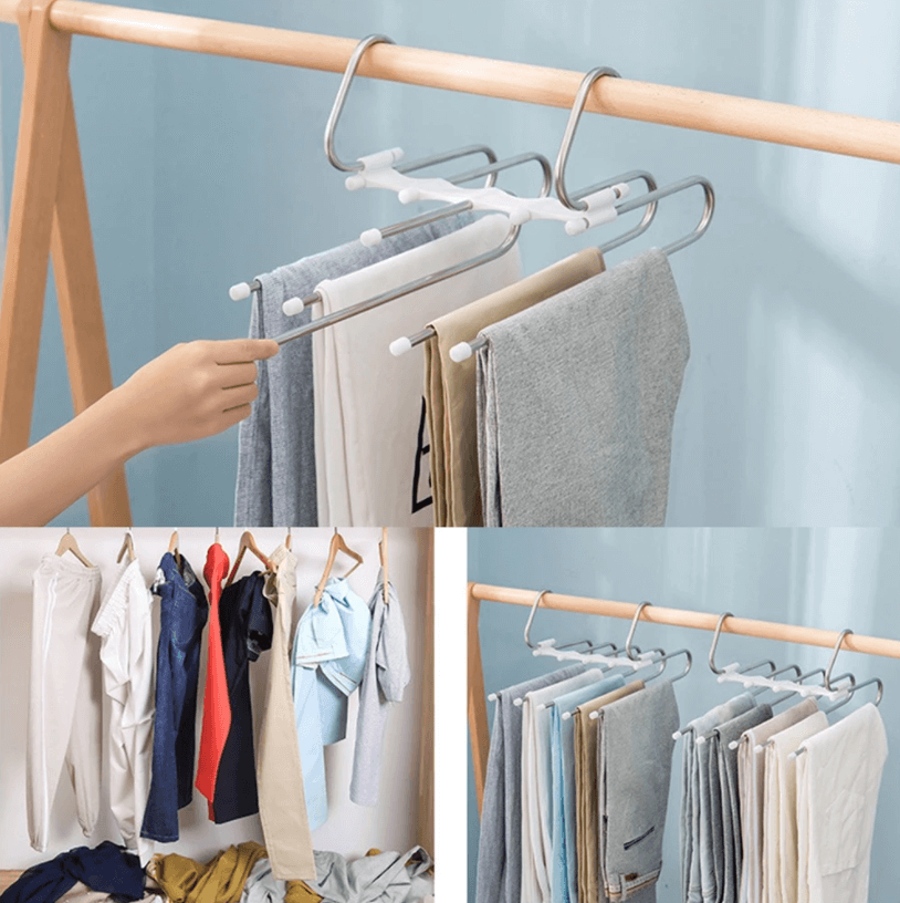 Multifunctional trouser rack