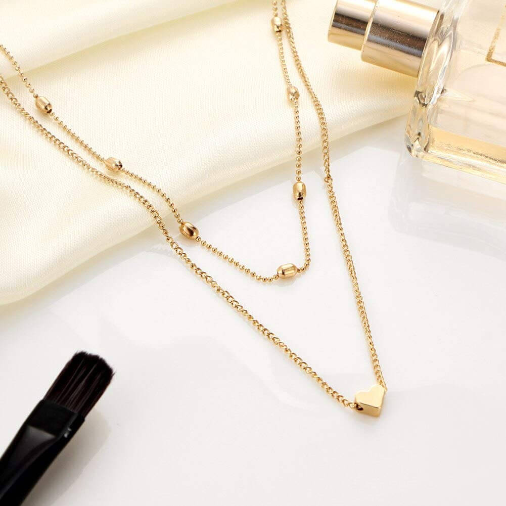 Heart Pendant Choker