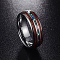 Ring av hawaiisk koa-tre