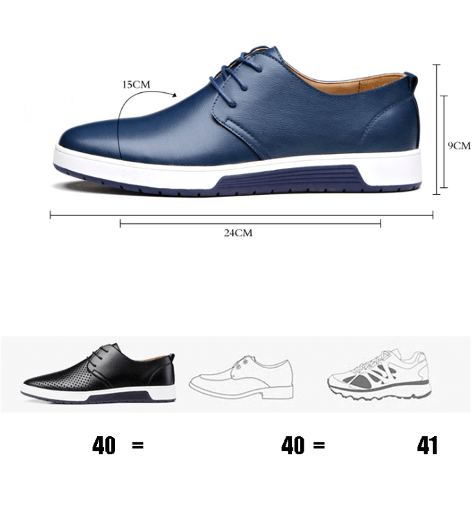Oxford Leather Casual Shoes