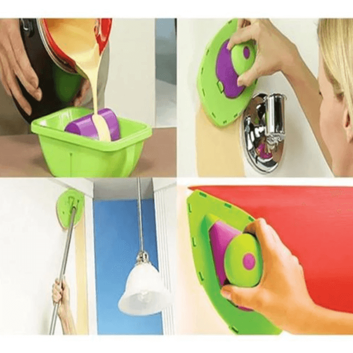 Multifunctional Paint Roller and Sponge Set