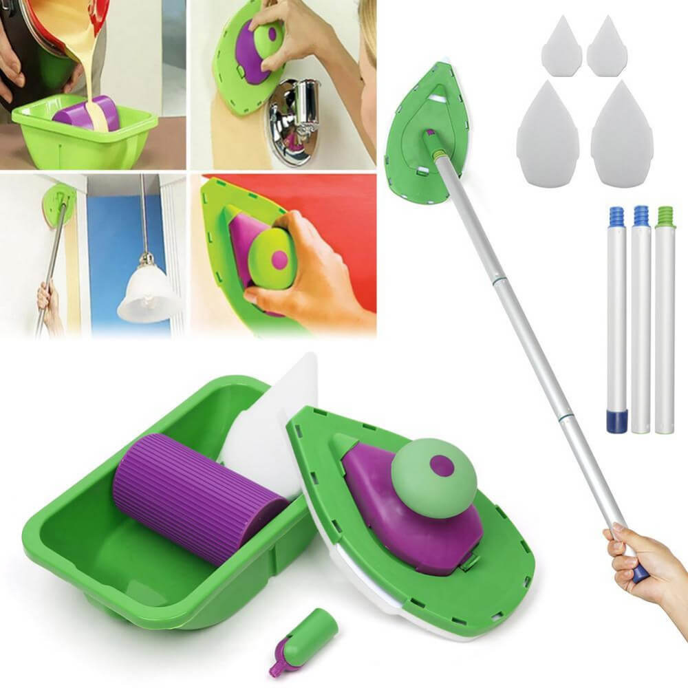 Multifunctional Paint Roller and Sponge Set
