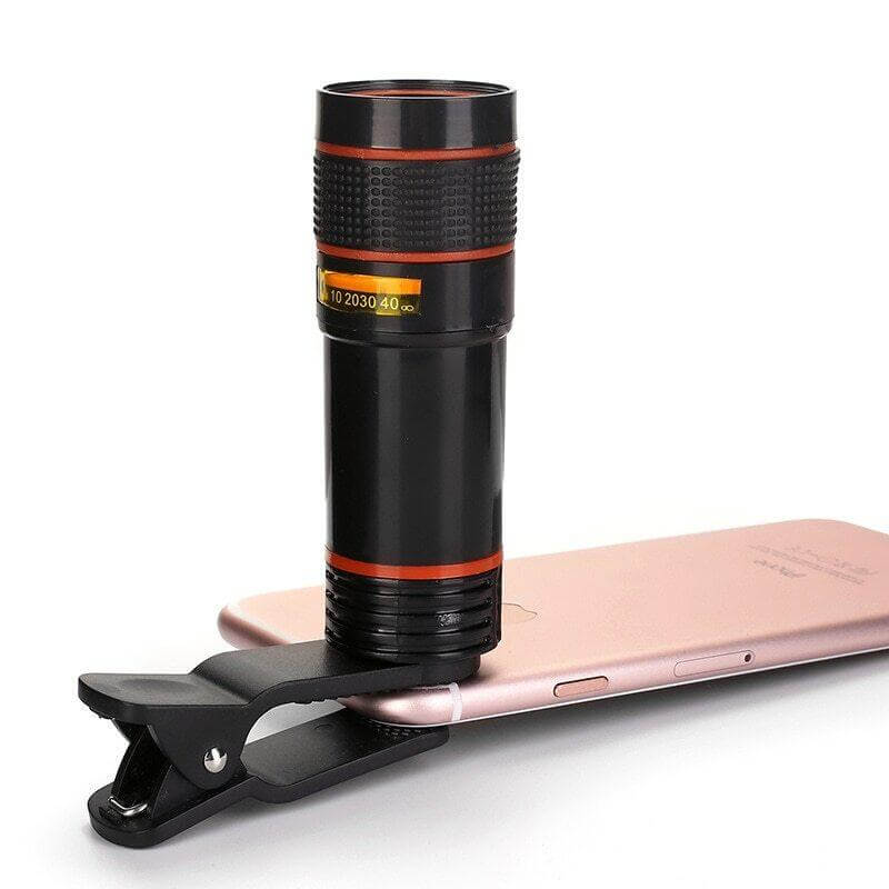 12X Zoom Telescope Camera Lens for Smartphone