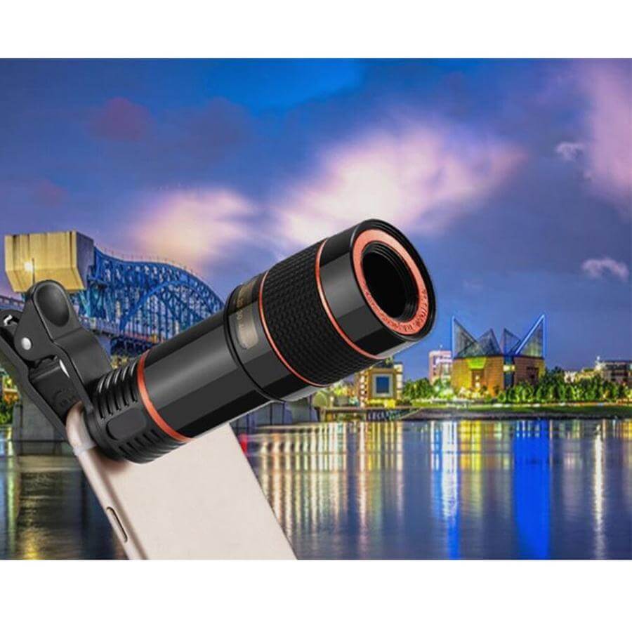 12X Zoom Telescope Camera Lens for Smartphone