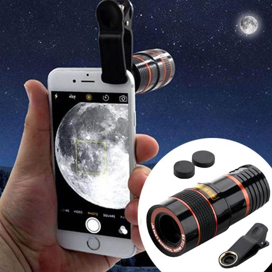 12X Zoom Telescope Camera Lens for Smartphone