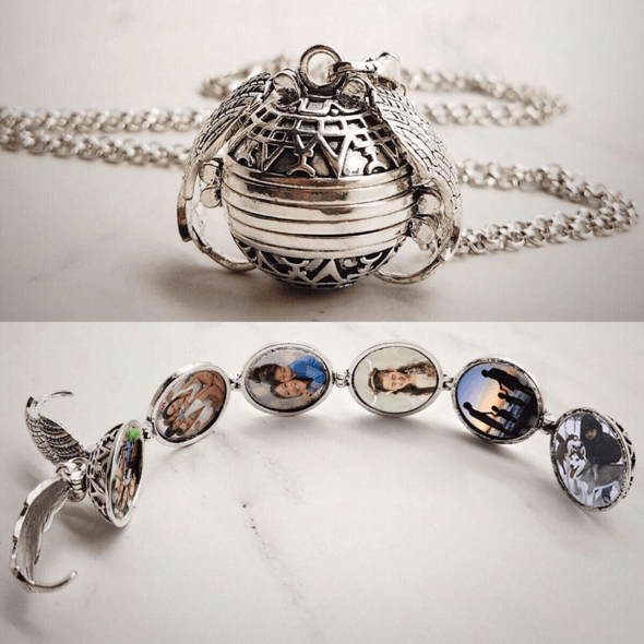 Expandable Photo Locket Necklace
