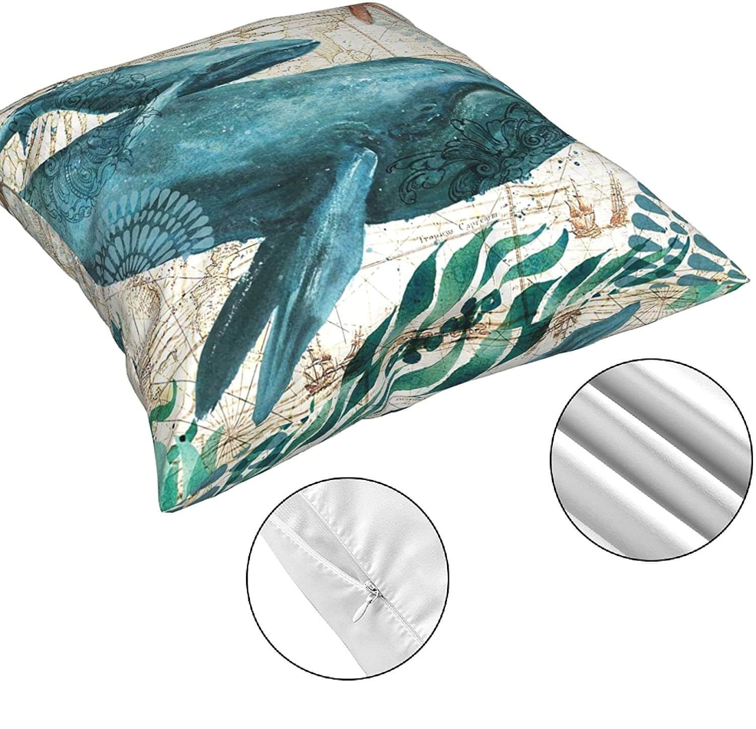 Ocean Theme Printed Cushion Covers