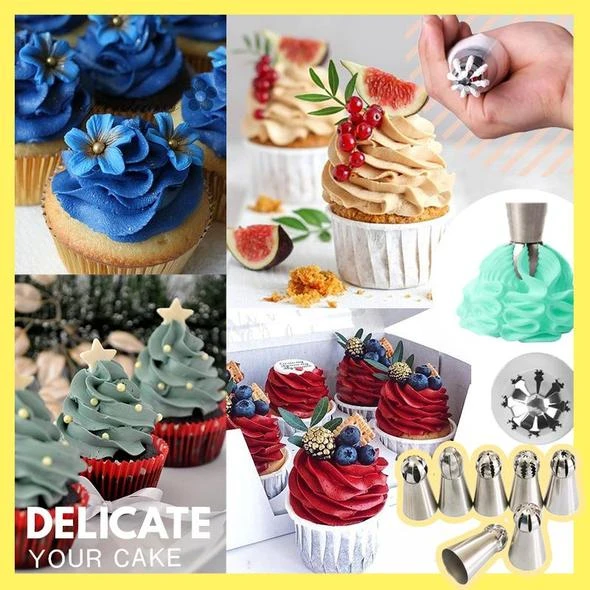 Cake Decorating Piping Nozzle Set
