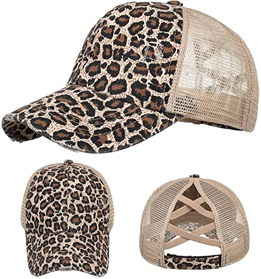 Criss Cross Ponytail Cap