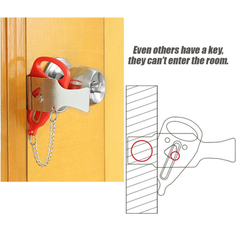Anti-Theft Portable Door Lock