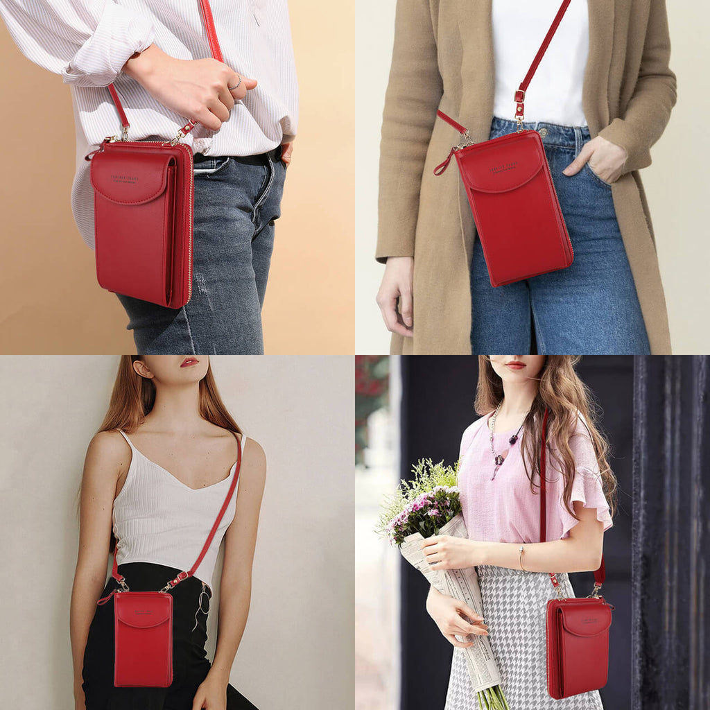 Women's Crossbody Clutch Phone Wallet