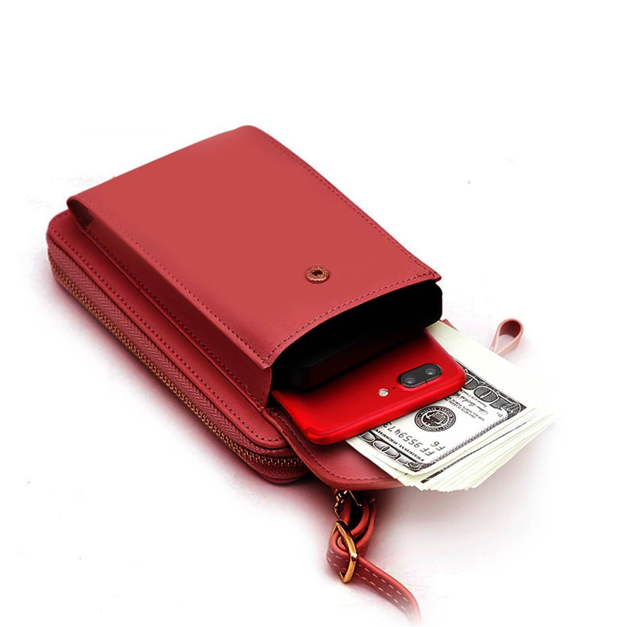 Women's Crossbody Clutch Phone Wallet