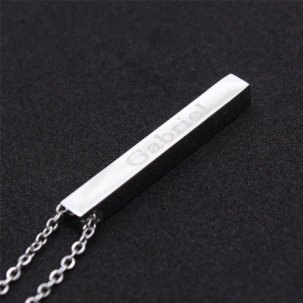 Engraved Necklace