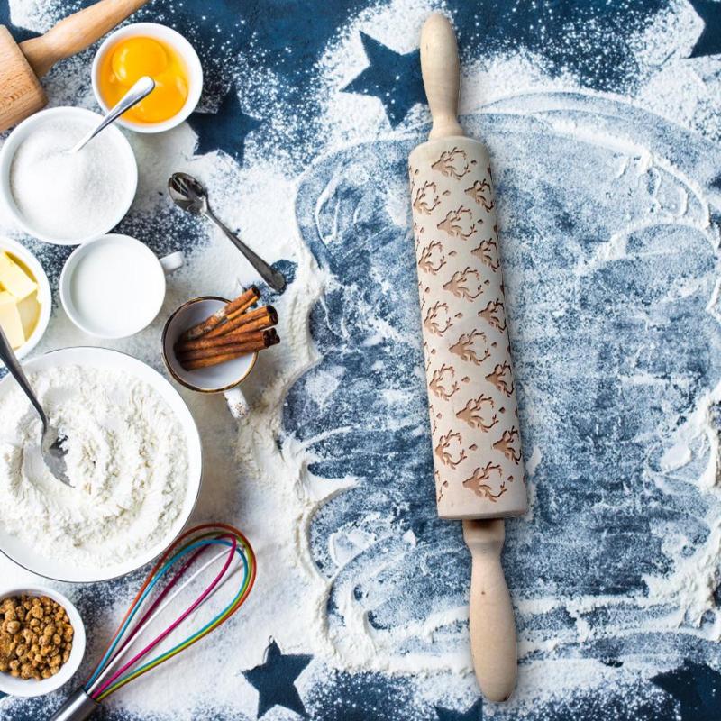 Professional Rolling Pin Christmas Edition